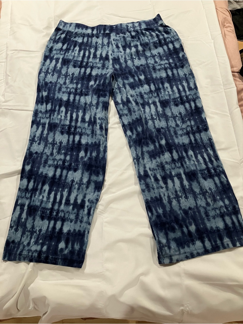 Men's Navy Tie-Dye Lounge Joggers